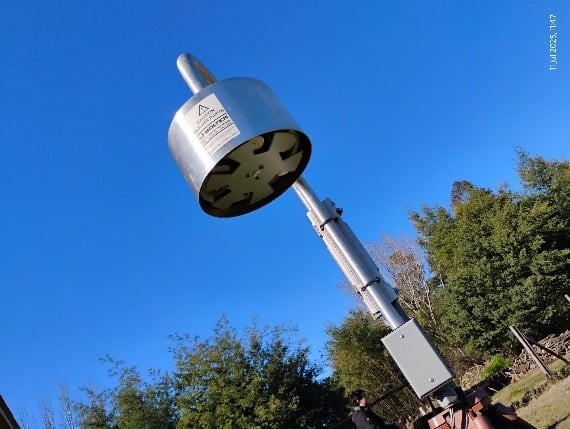 Detector de campo eléctrico EFM-100